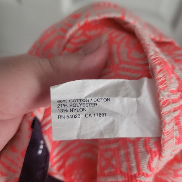 Diamond Flower Print Mini Skirt - Picture 8 of 9